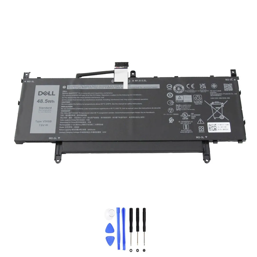 Dell V5K68 accu (batterij) 48,5Wh