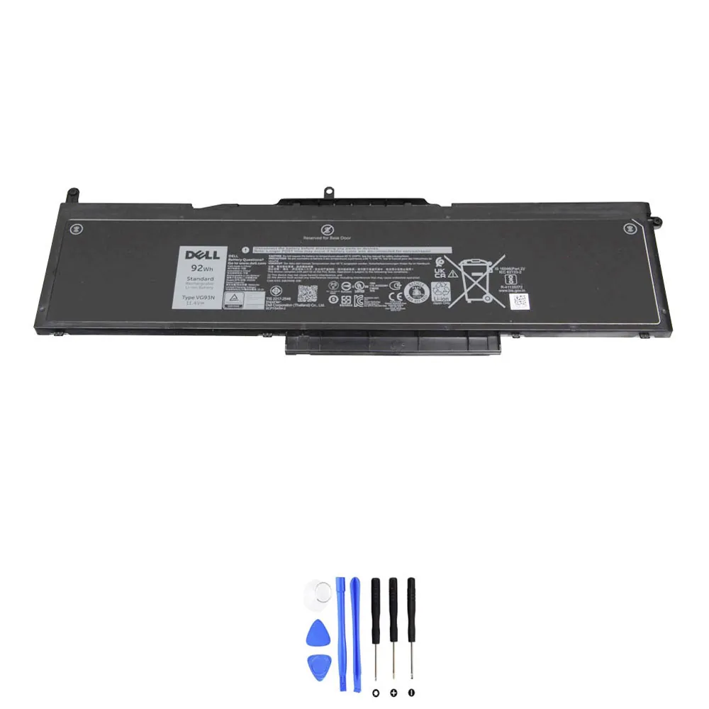 Dell VG93N accu (batterij) 92Wh