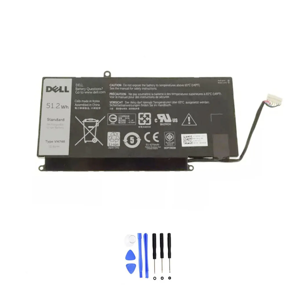 Dell VH748 accu (batterij) 51,2Wh