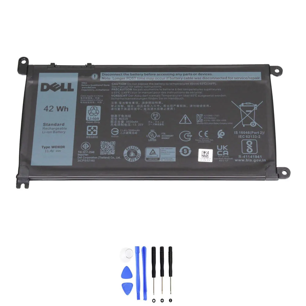 Dell WDX0R accu (batterij) 42Wh