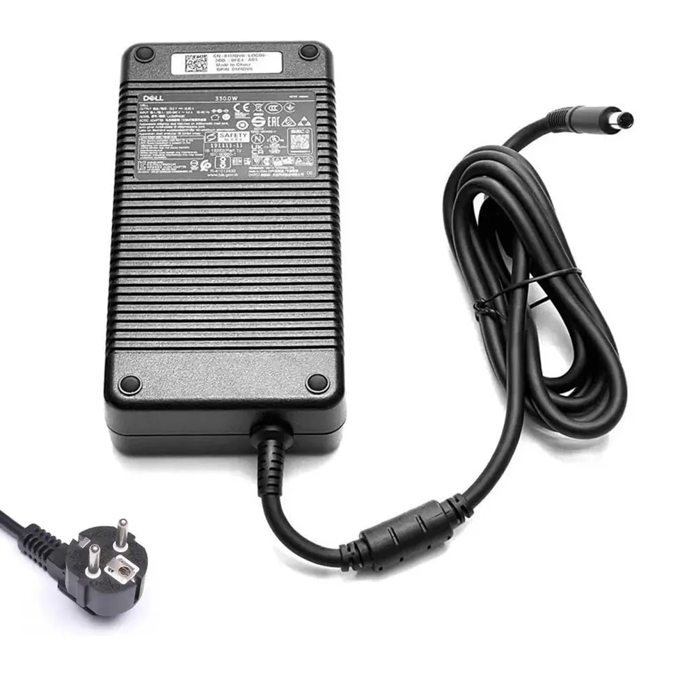 19,5V 16,9A 330W Dell oplader netadapter 7,4mm 5,0mm stekker