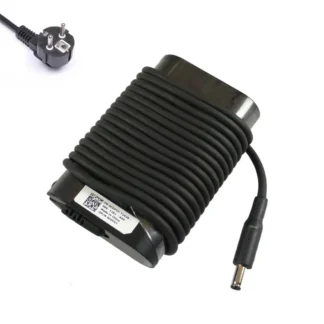 Geschikt voor Dell - 19,5V 2,31A 45W gebogen oplader netadapter 4,5mm 3,0mm stekker