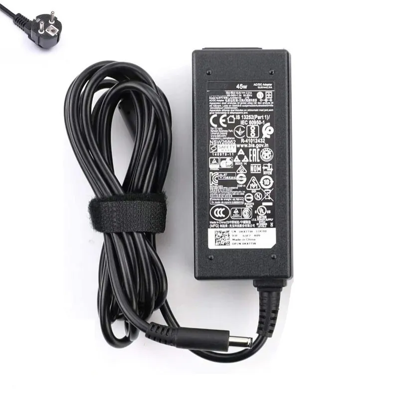 Geschikt voor Dell - 19,5V 2,31A 45W oplader netadapter 4,5mm 3,0mm stekker