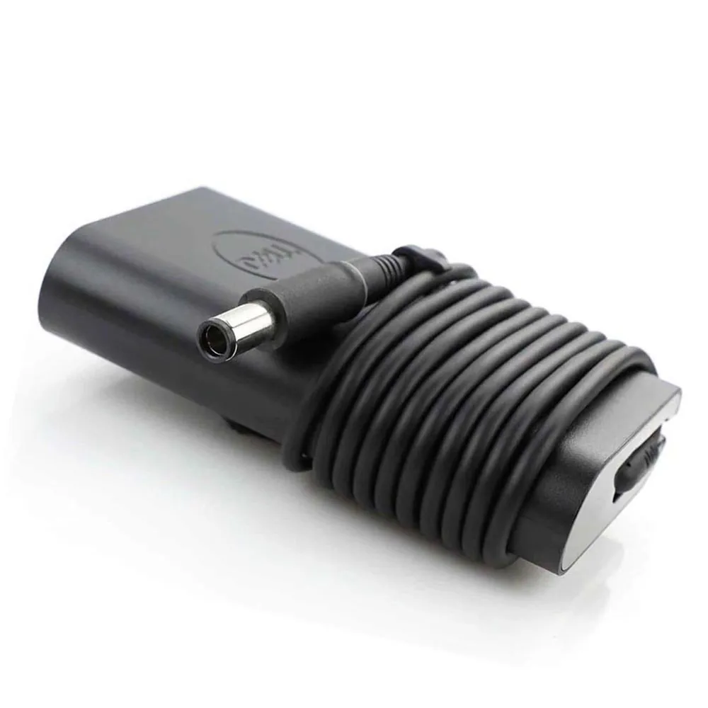 19,5V 3,34A 65W Dell gebogen oplader netadapter 7,4mm 5,0mm stekker - Afbeelding 2