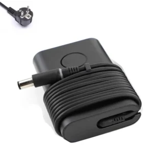 Geschikt voor Dell - 19,5V 3,34A 65W gebogen oplader netadapter 7,4mm 5,0mm stekker