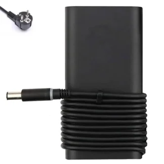 Geschikt voor Dell - 19,5V 4,62A 90W gebogen oplader netadapter 7,4mm 5,0mm stekker