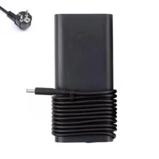 Geschikt voor Dell - 19,5V 6,67A 130W gebogen oplader netadapter 4,5mm 3,0mm stekker