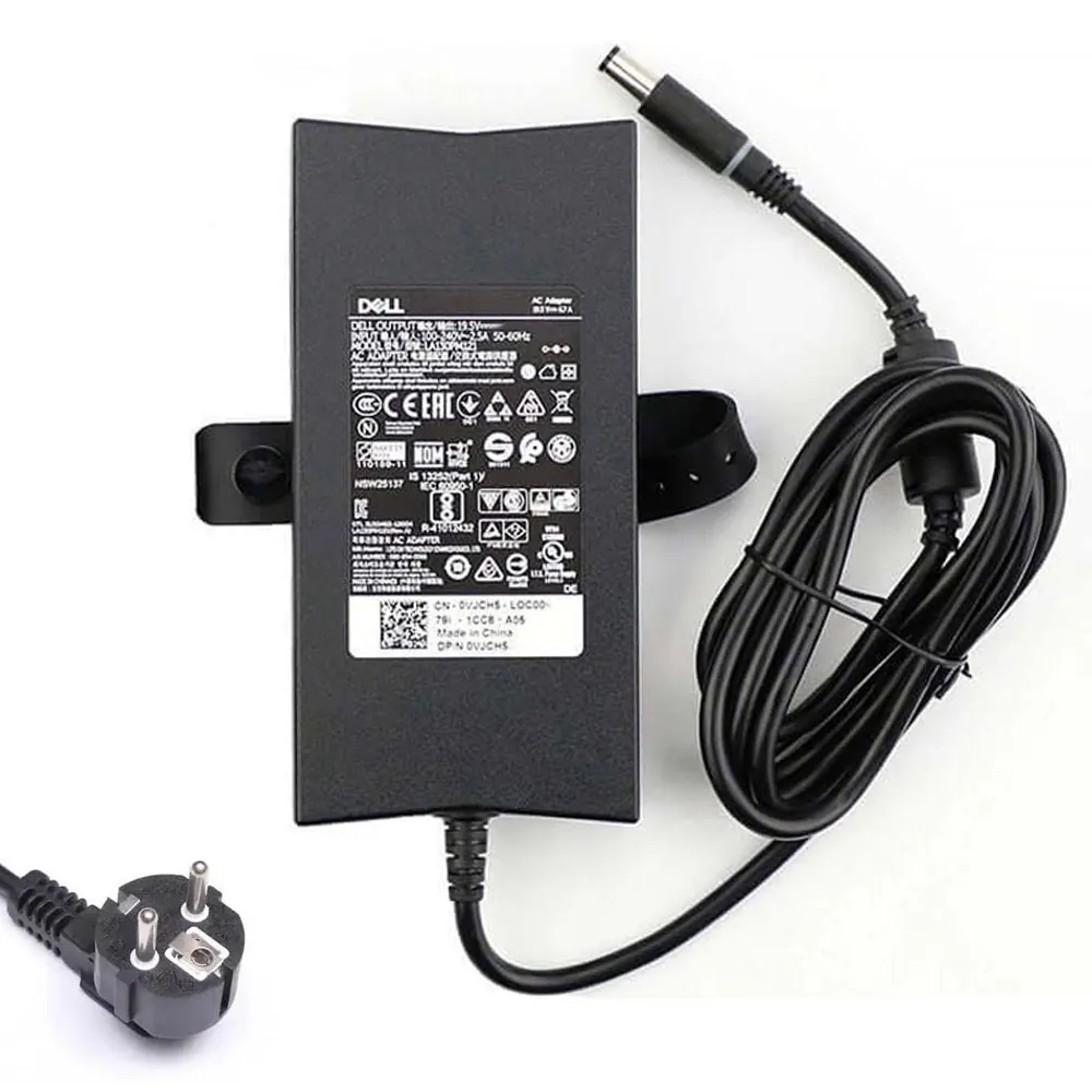 19,5V 7,7A 150W Dell oplader netadapter 7,4mm 5,0mm Slim stekker