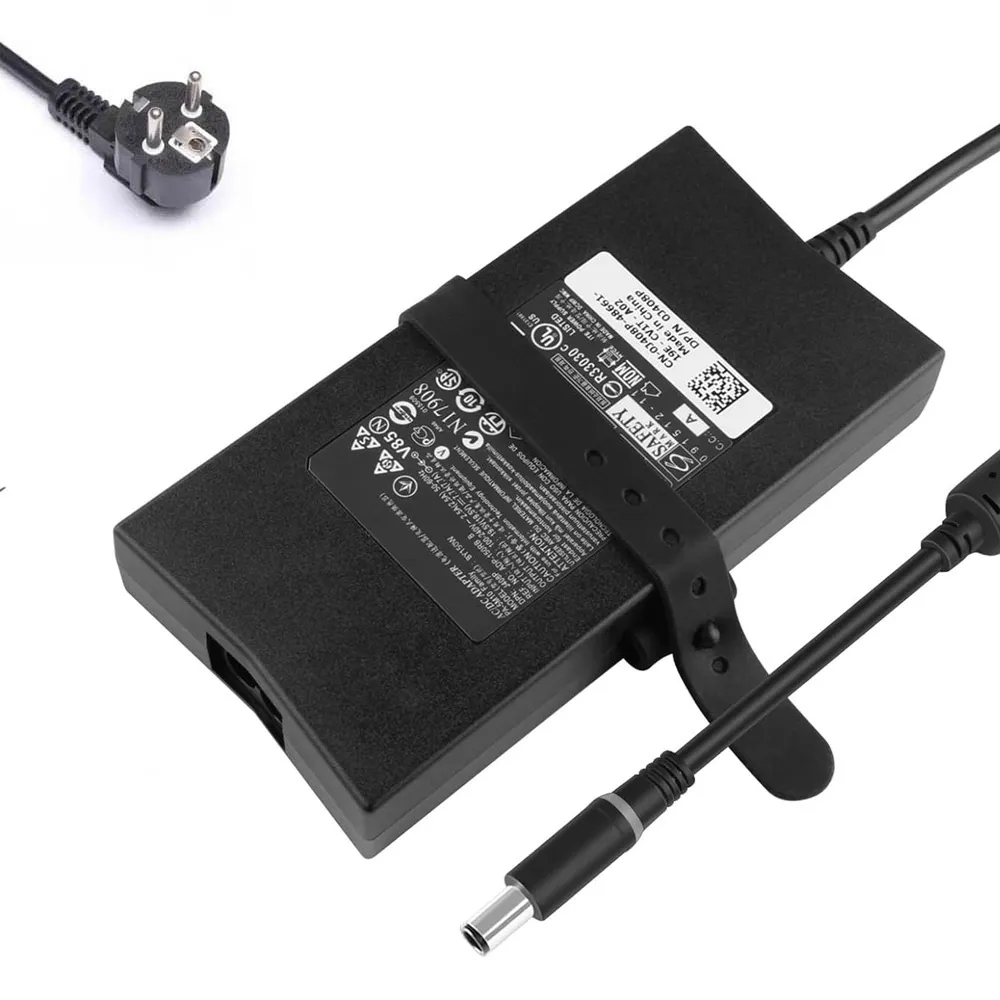 Geschikt voor Dell - 19,5V 7,7A 150W Slim oplader netadapter 7,4mm 5,0mm stekker