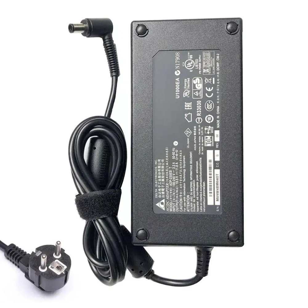 19,5V 11,8A 230W Delta oplader netadapter 7,4mm 5,0mm stekker