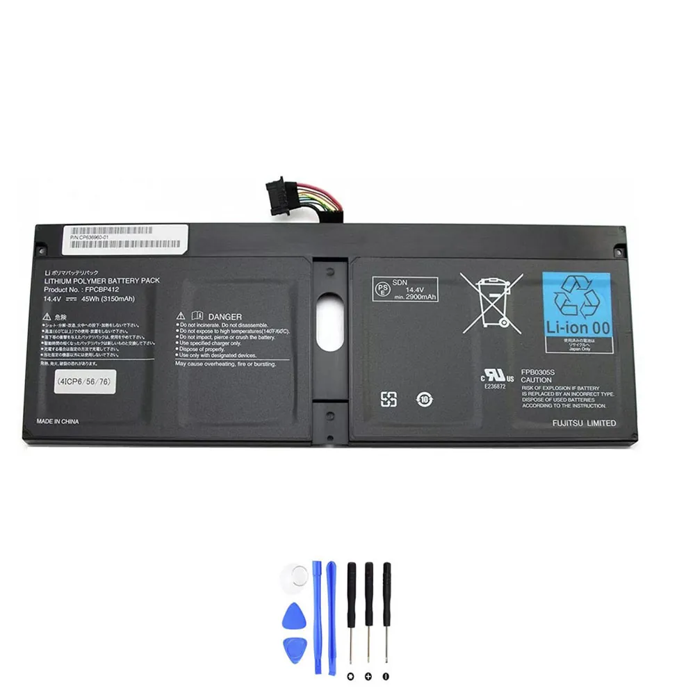 Fujitsu FPCBP412 accu (batterij) 45Wh