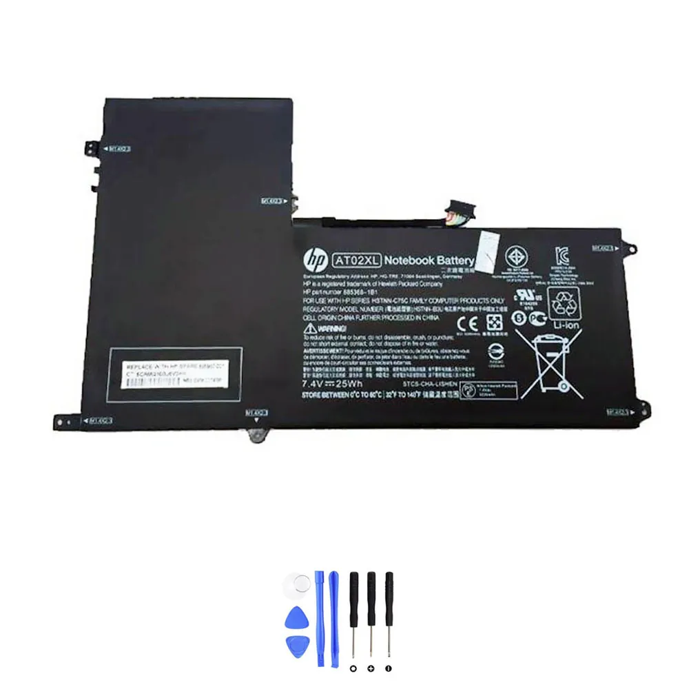 HP AT02XL accu (batterij) 25Wh