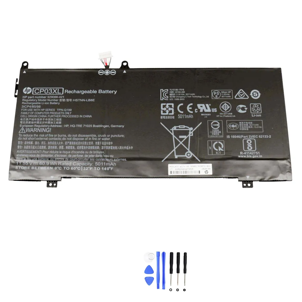 HP CP03XL accu (batterij) 60,9Wh