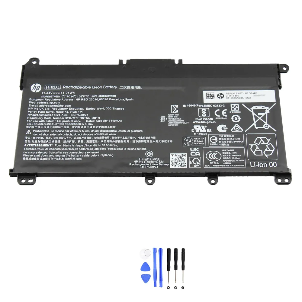 HP HT03XL accu (batterij)  L11119-855 L11119-856 L11119-85741,04Wh