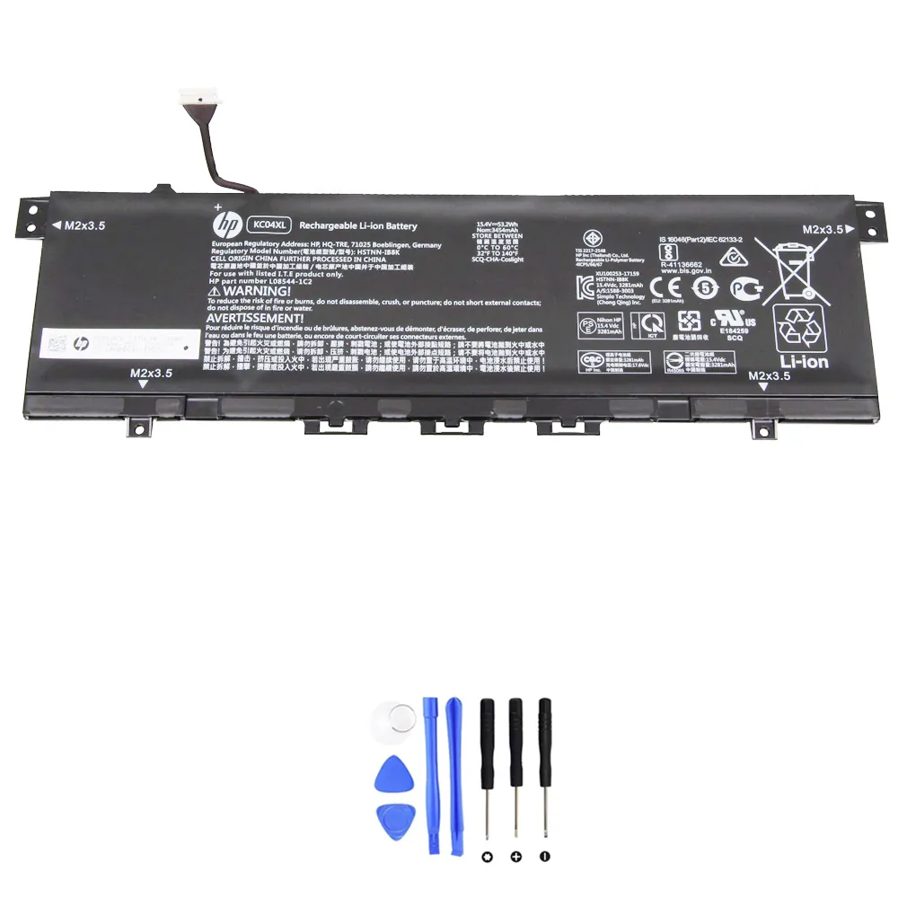 HP KC04XL accu (batterij) 53,2Wh