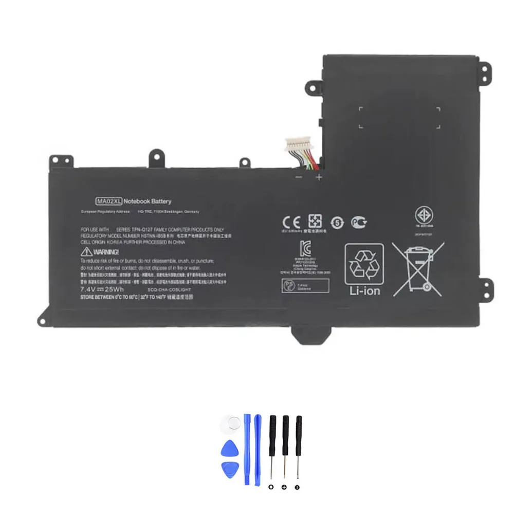 HP MA02XL accu (batterij) 25Wh