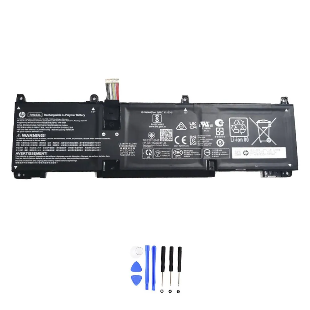 HP RH03XL accu (batterij) 51,3Wh
