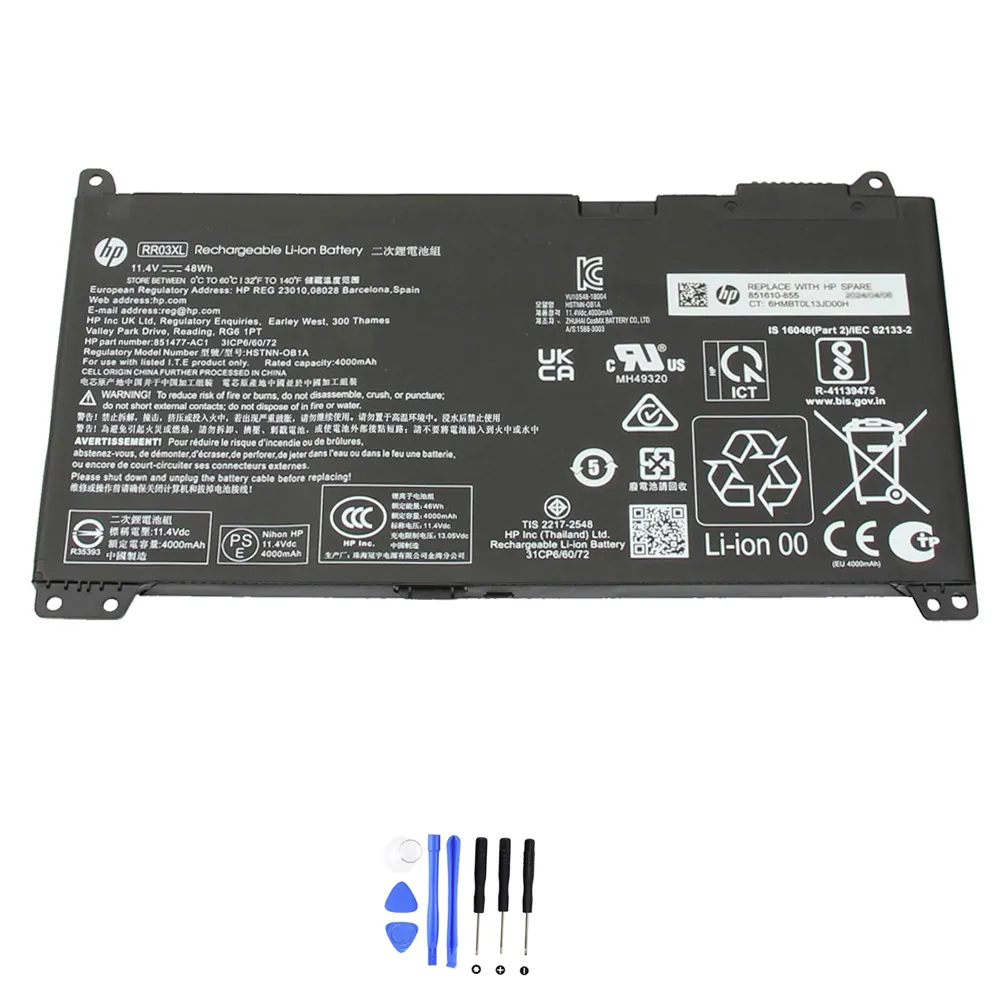 HP RR03XL accu (batterij) 48Wh