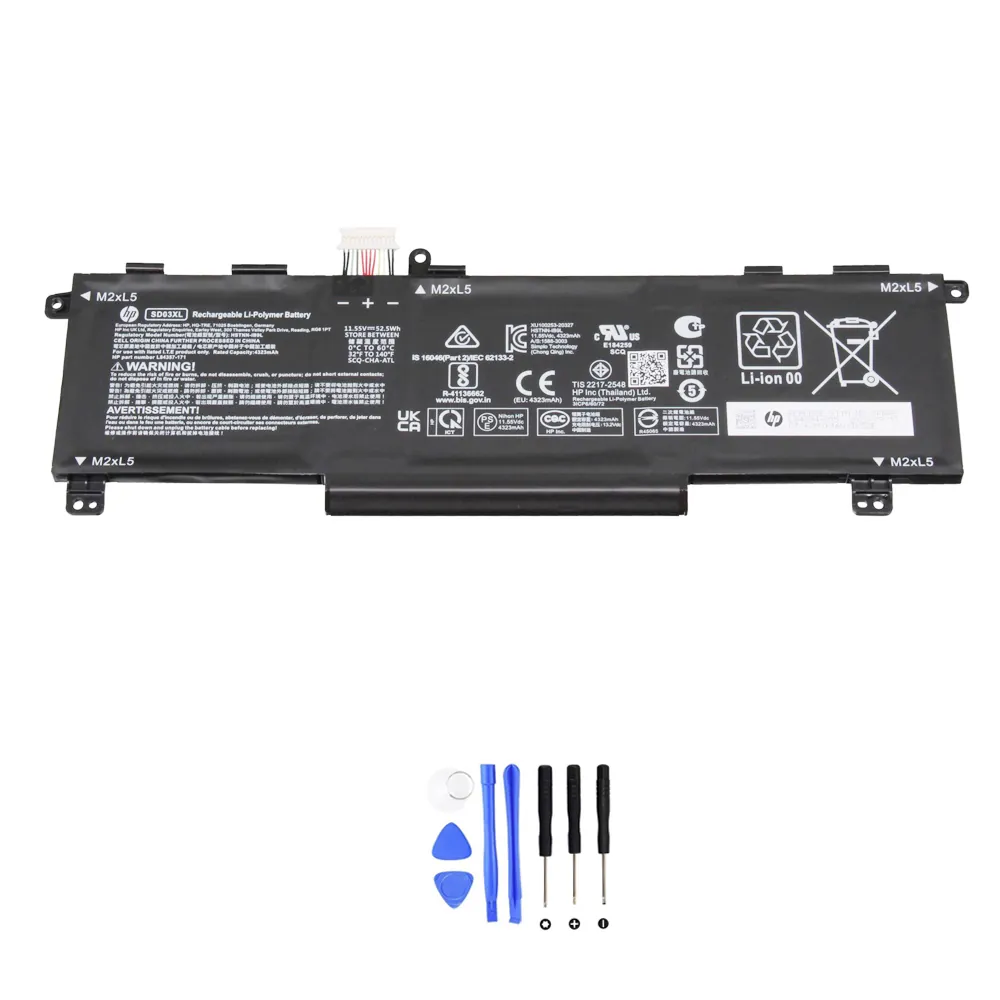 HP SD03XL accu (batterij) 52,5Wh
