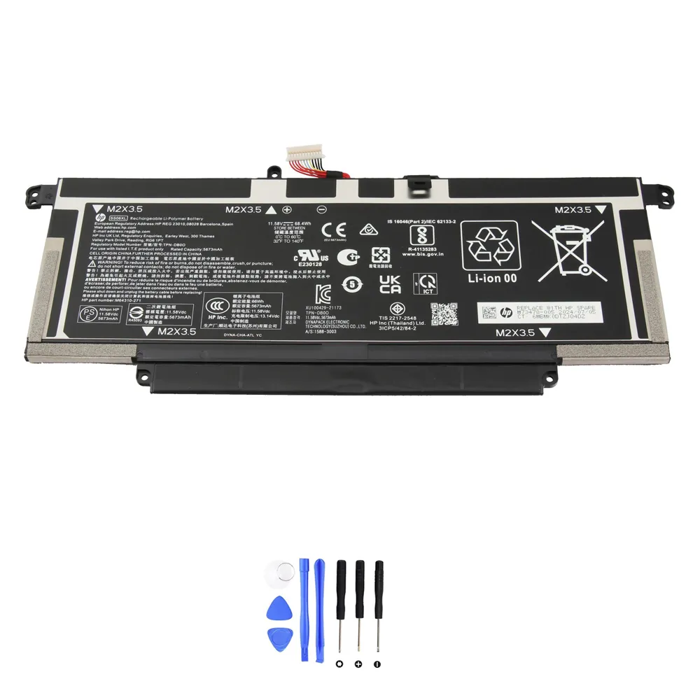 HP Elite Dragonfly G3 G4 SS06XL accu (batterij) 68,4Wh