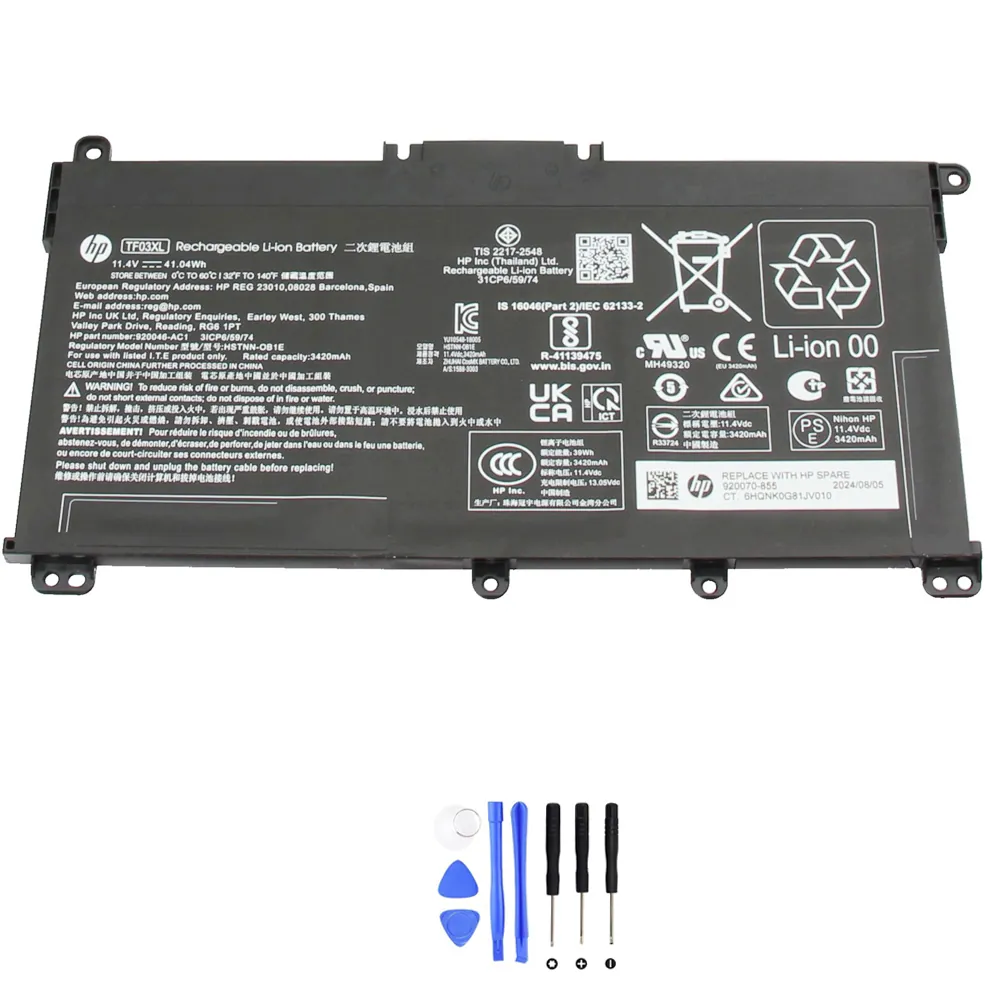 HP TF03XL accu (batterij) 41,9Wh