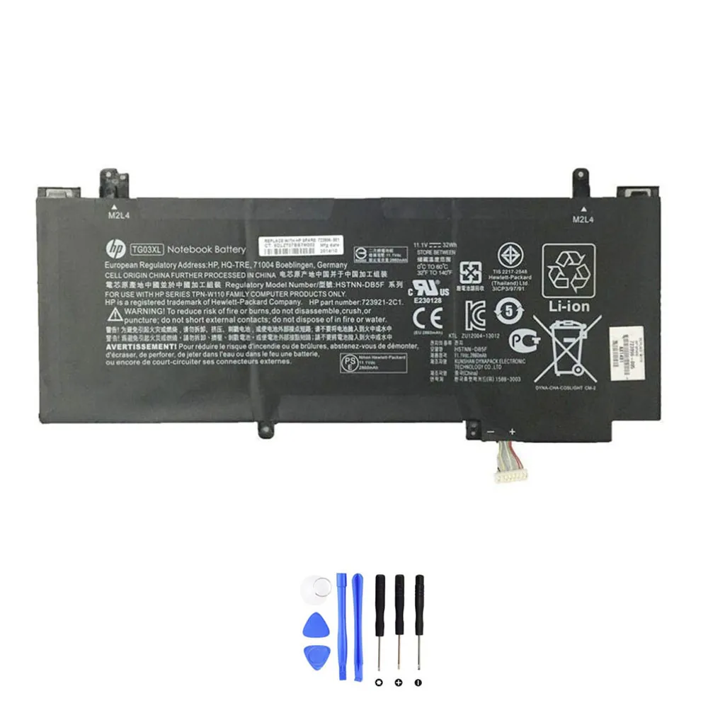 HP TG03XL accu (batterij) 32Wh