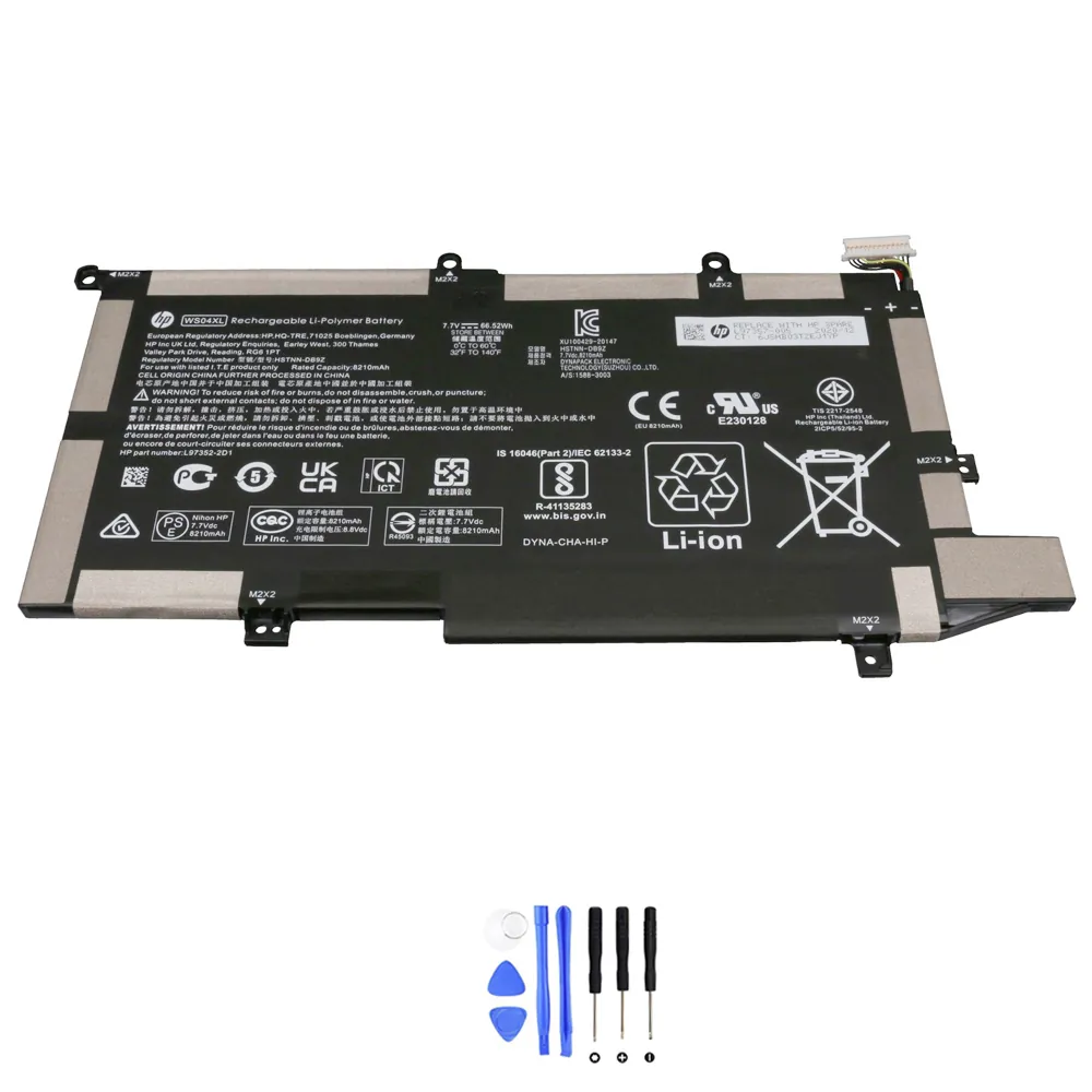 HP WS04XL accu (batterij) 66,52Wh