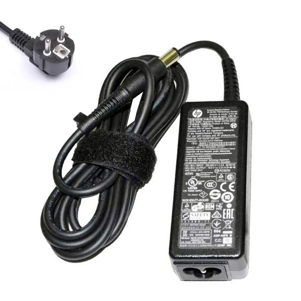 19,5V 2,31A 45W HP oplader netadapter 7,4 mm 5,0 mm stekker