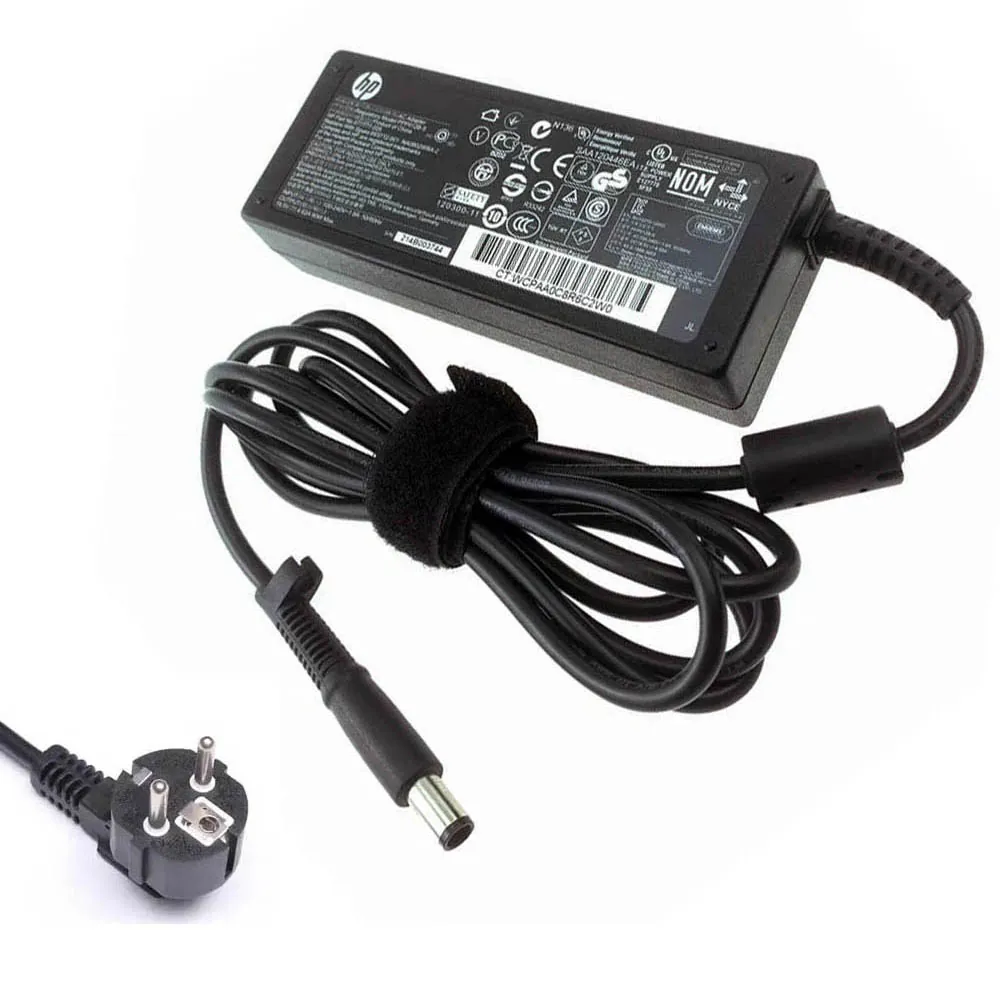 19,5V 4,62A 90W HP oplader netadapter 7,4 mm 5,0 mm stekker