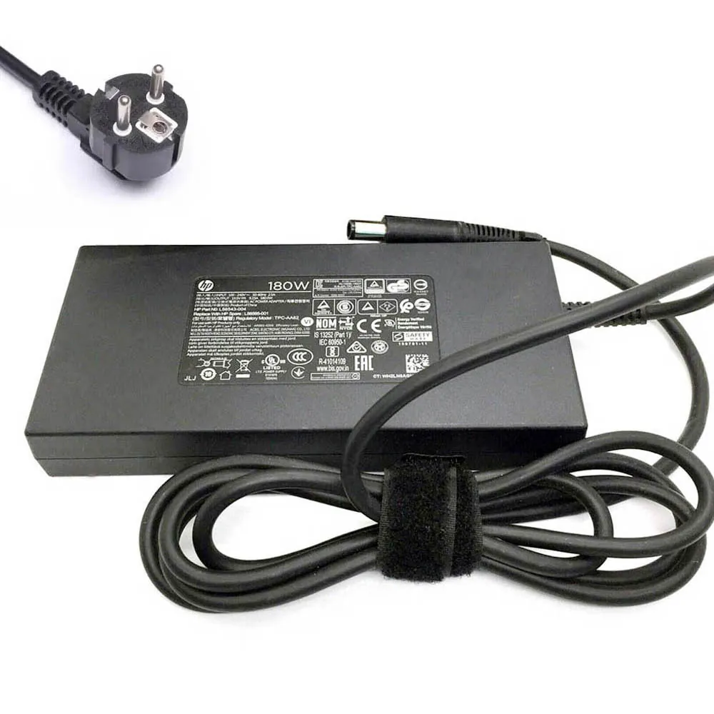 19,5V 9,23A 180W HP oplader netadapter 7,4mm 5,0mm stekker