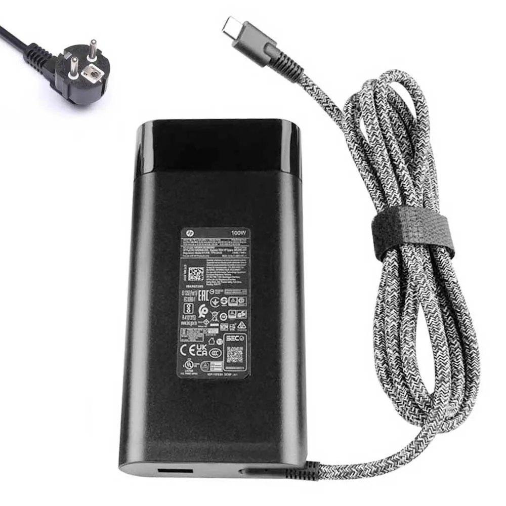 20V 5A 100W HP USB-C oplader netadapter