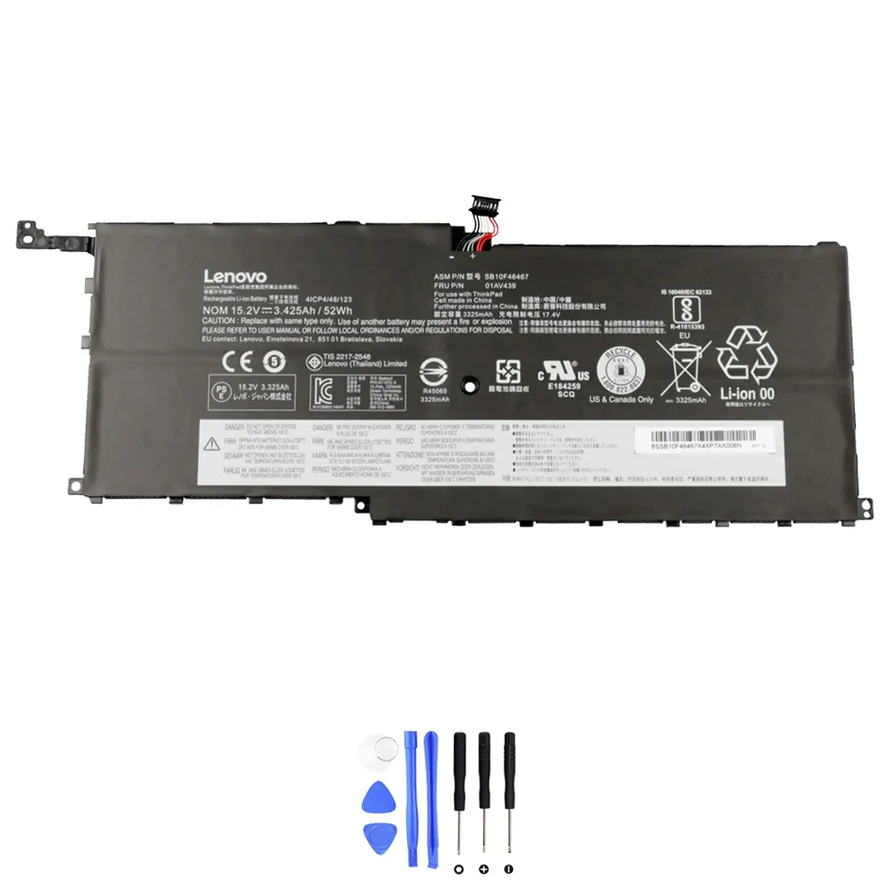 Lenovo 01AV439 accu (batterij) 52Wh