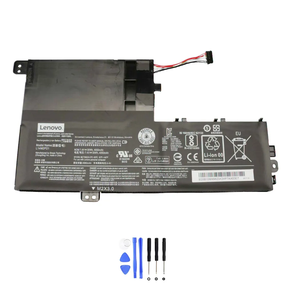 Lenovo L14M2P21 1 accu (batterij) 30Wh