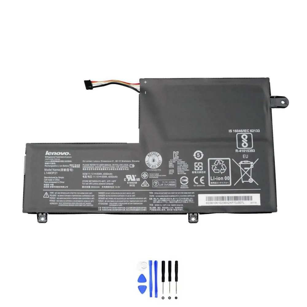 Lenovo L14M3P21 accu (batterij) 45Wh