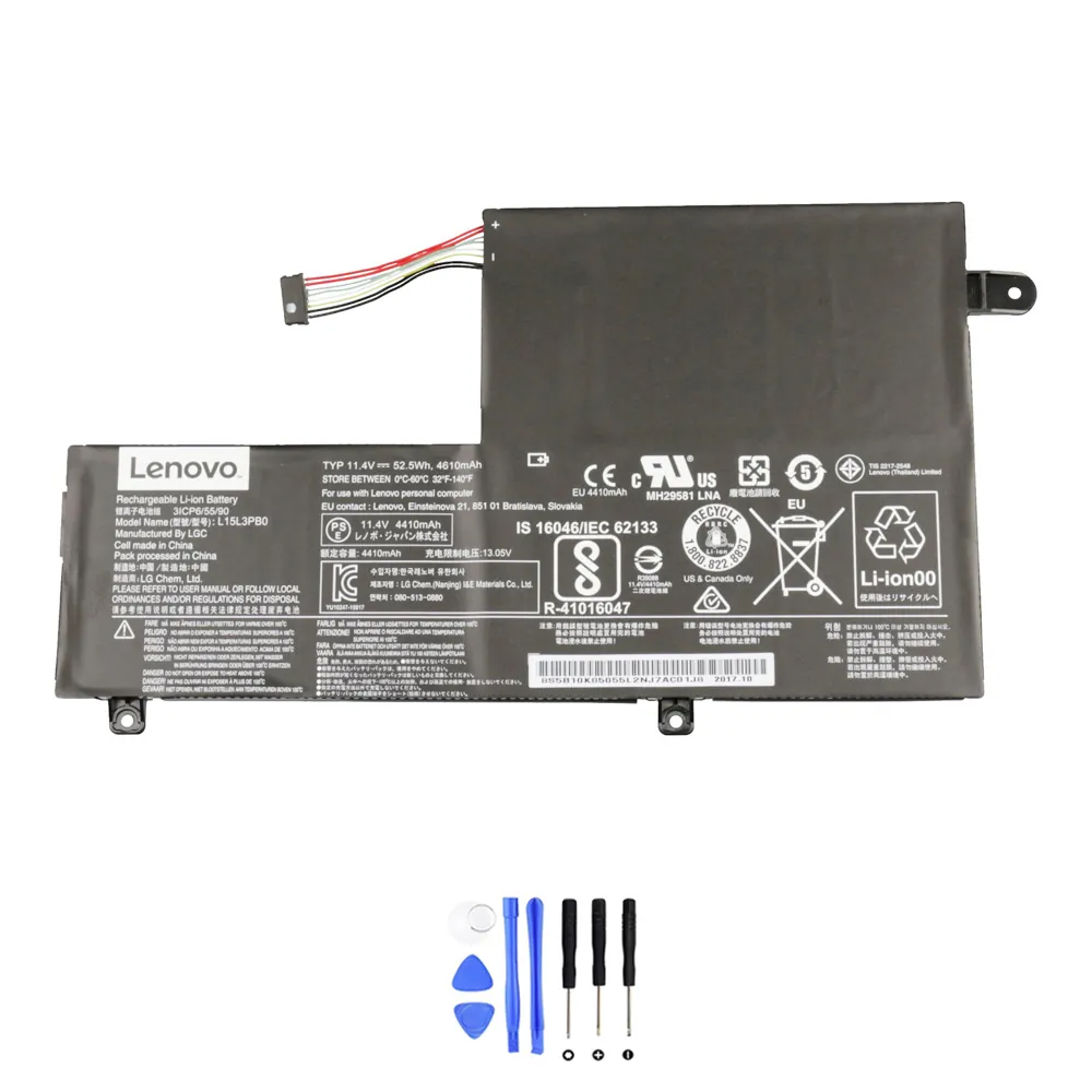 Lenovo L15L3PB0 A accu (batterij) 52,5Wh