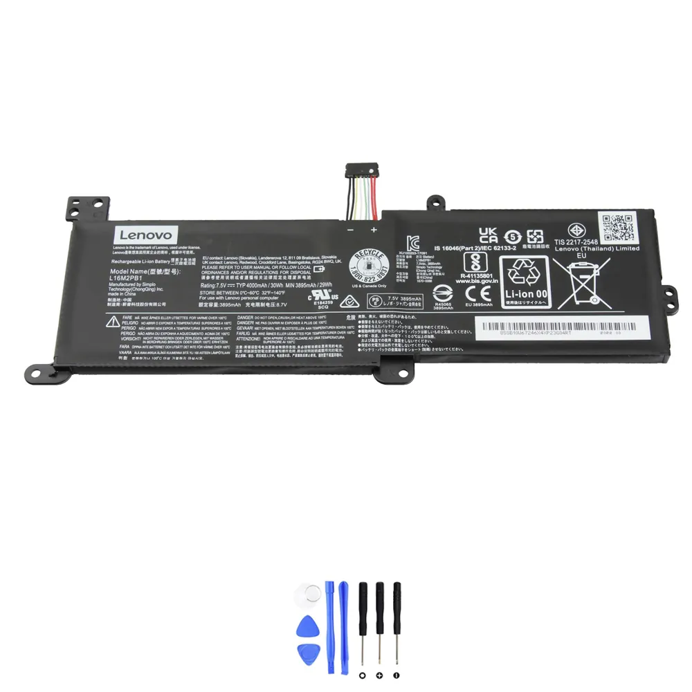 Lenovo L16M2PB1 accu (batterij) 30Wh
