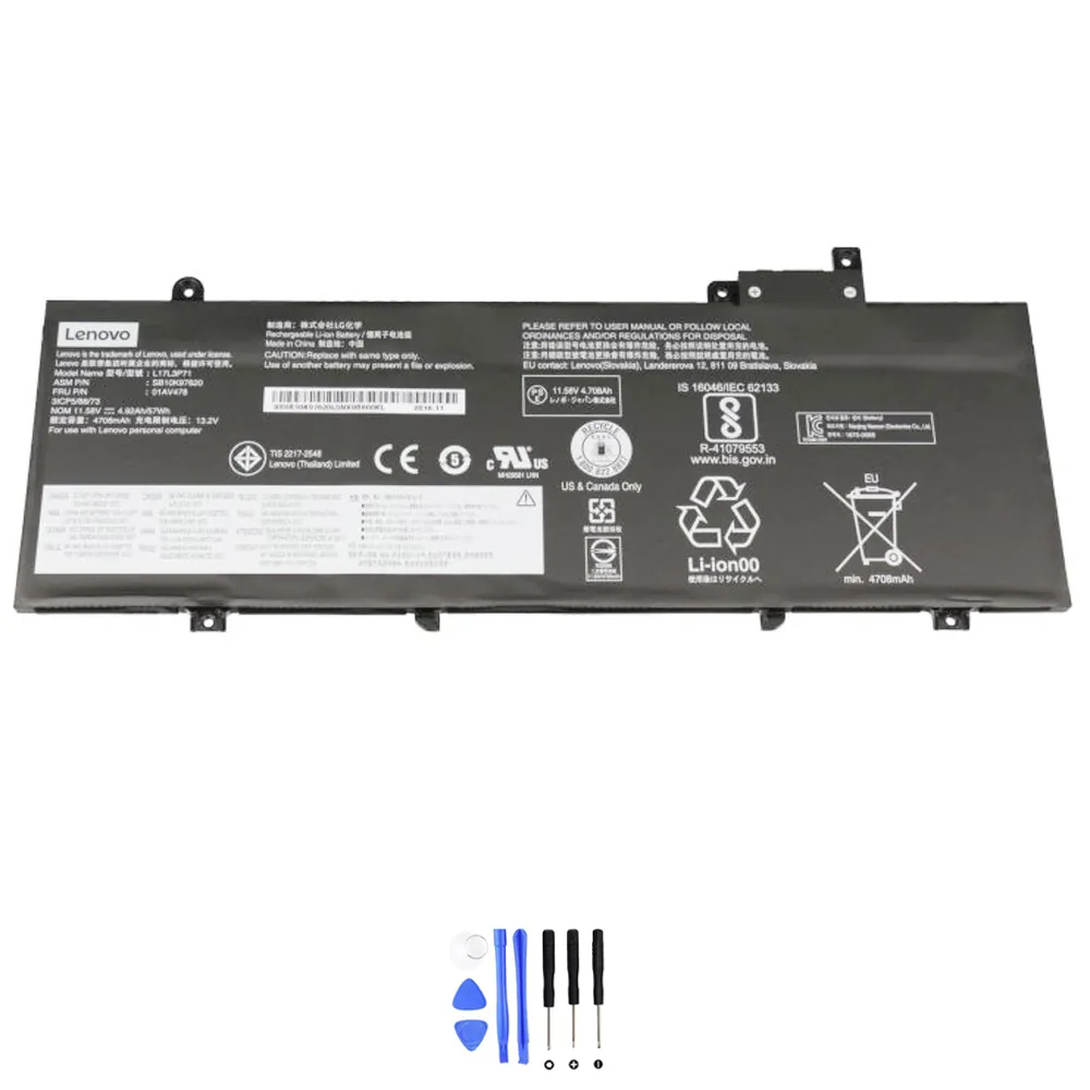 Lenovo L17L3P71 accu (batterij) 57Wh