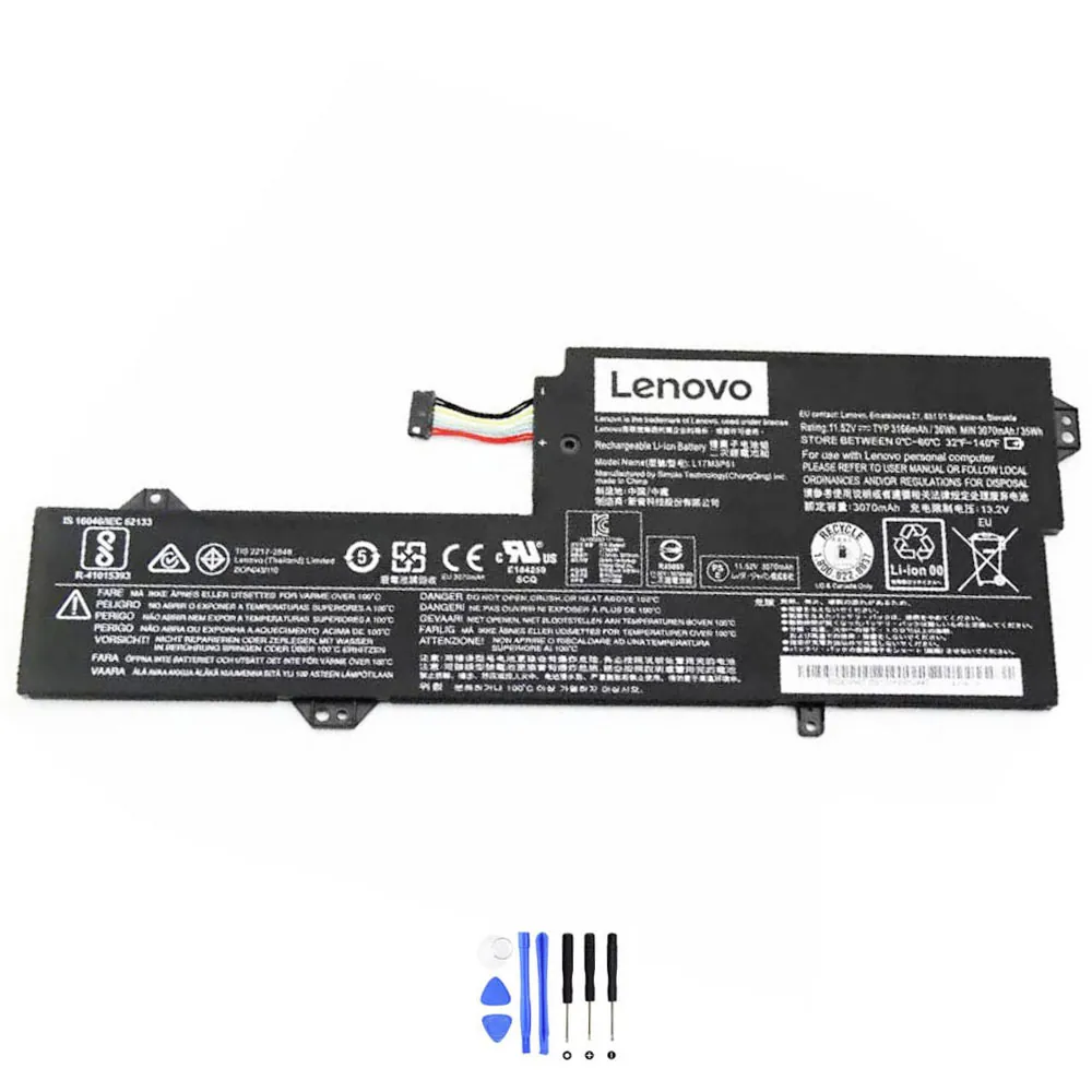 Lenovo L17M3P61 accu (batterij) 36Wh