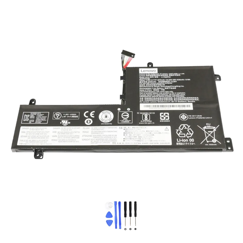 Lenovo L17M3PG1 accu (batterij) 52,5Wh