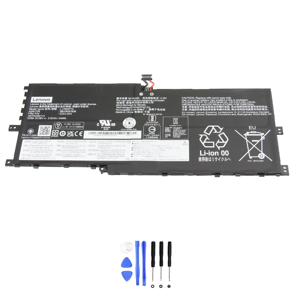Lenovo L17M4P73 accu (batterij) 54Wh