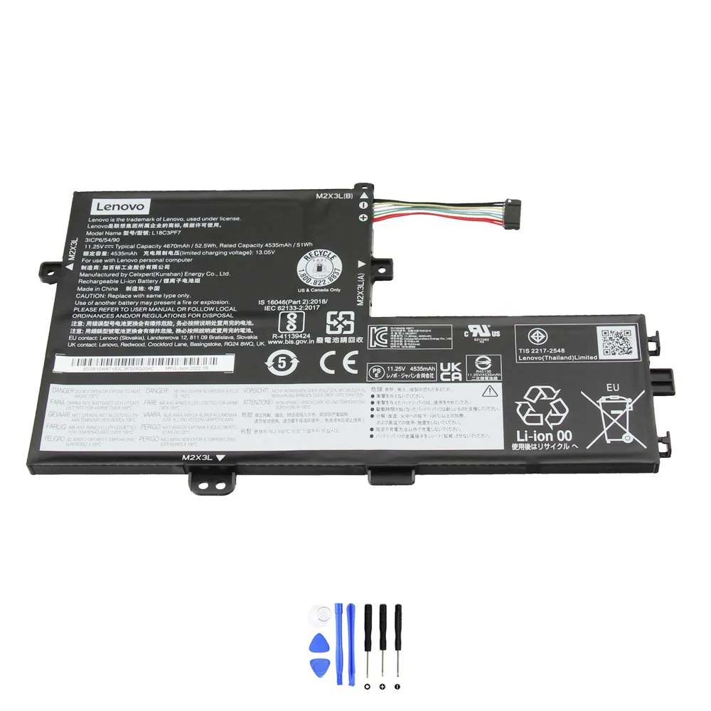 Lenovo L18C3PF7 accu (batterij) 52,5Wh