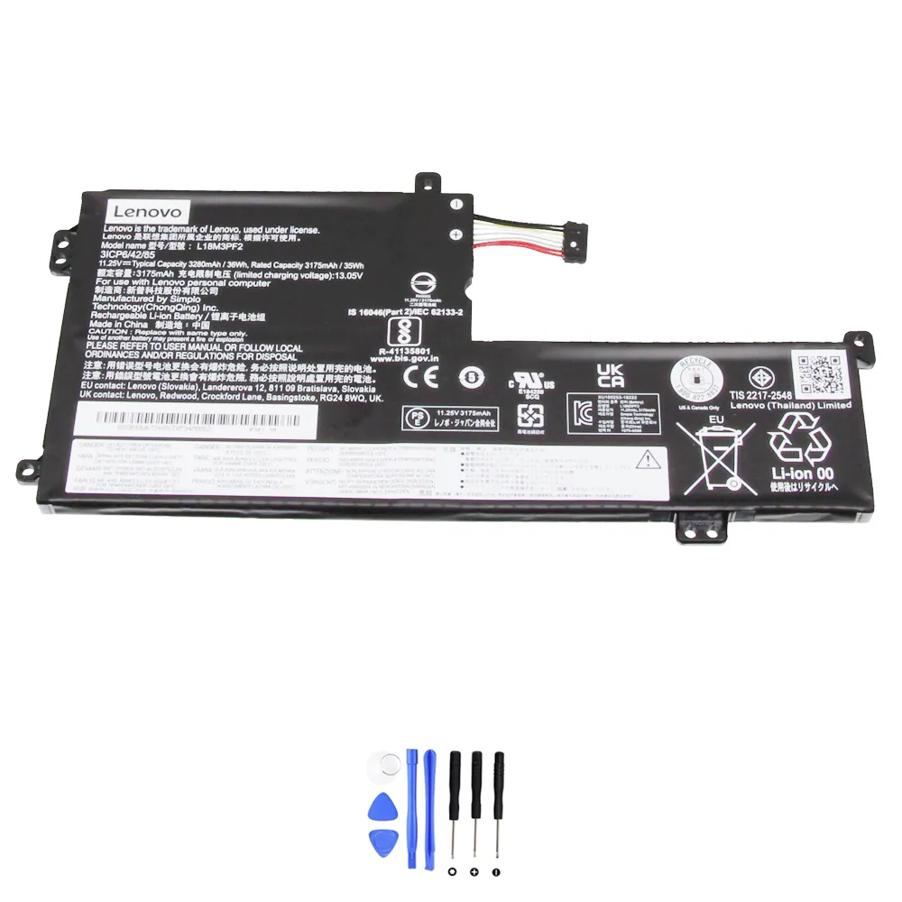 Lenovo L18M3PF2 accu (batterij) 36Wh