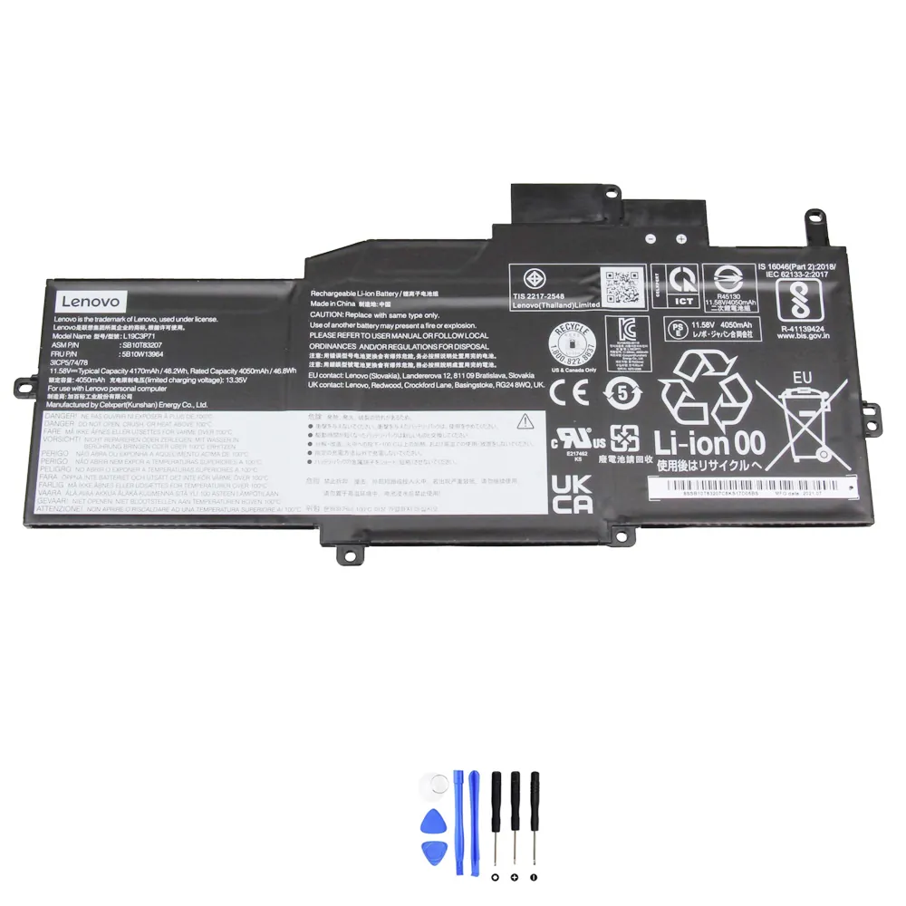 Lenovo L19C3P71 accu (batterij) 48,2Wh
