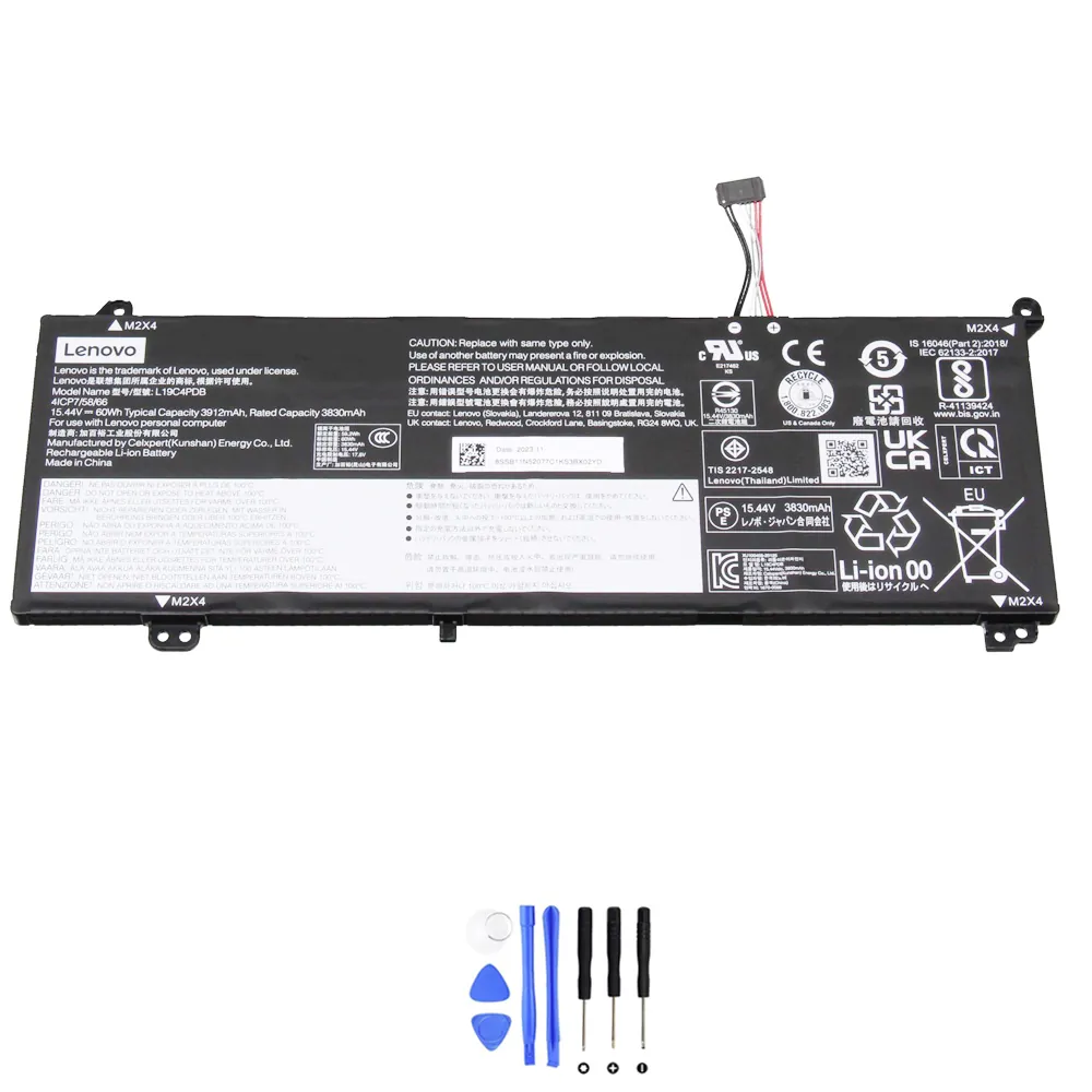 Lenovo L19C4PDB accu (batterij) 60Wh
