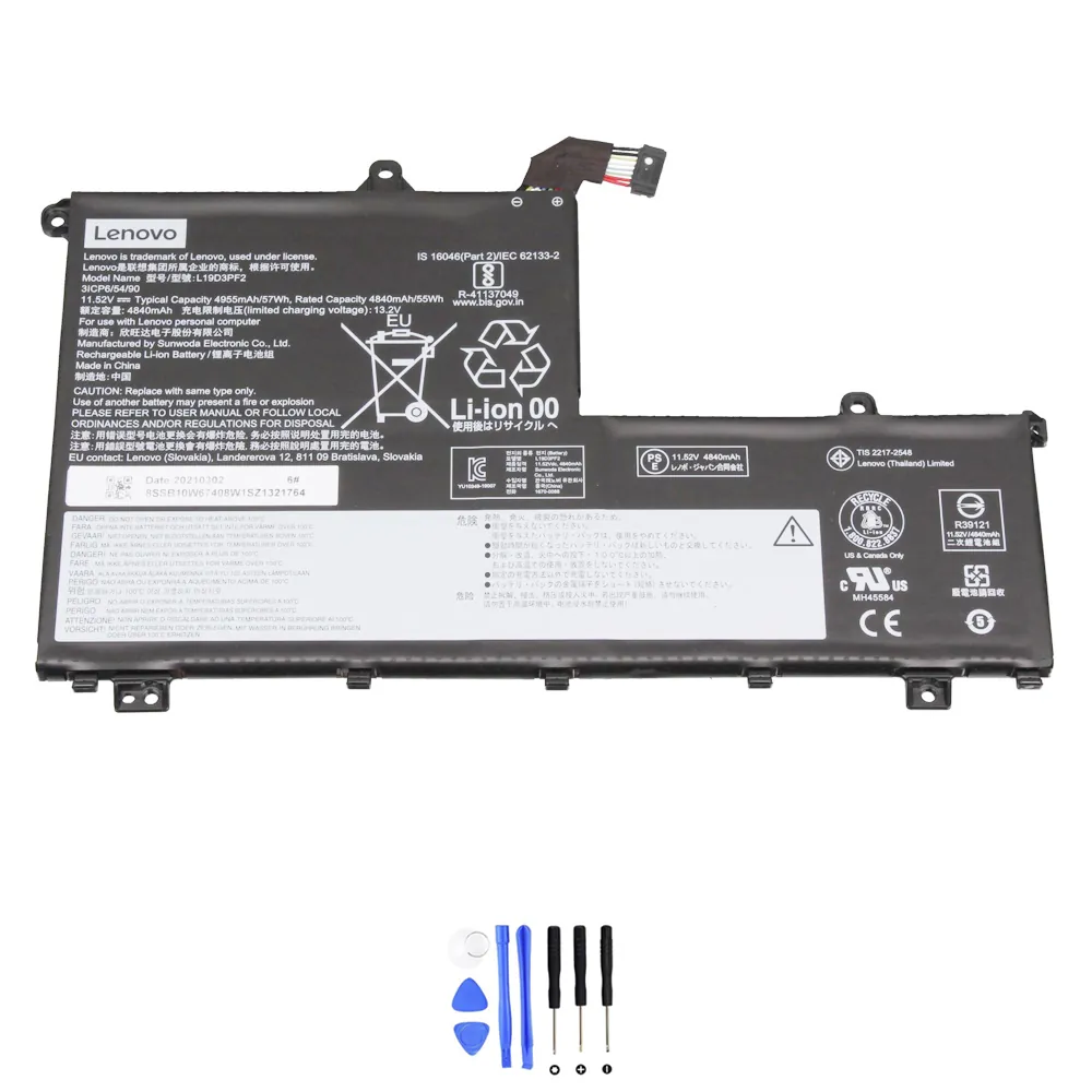 Lenovo L19D3PF2 accu (batterij) 57Wh