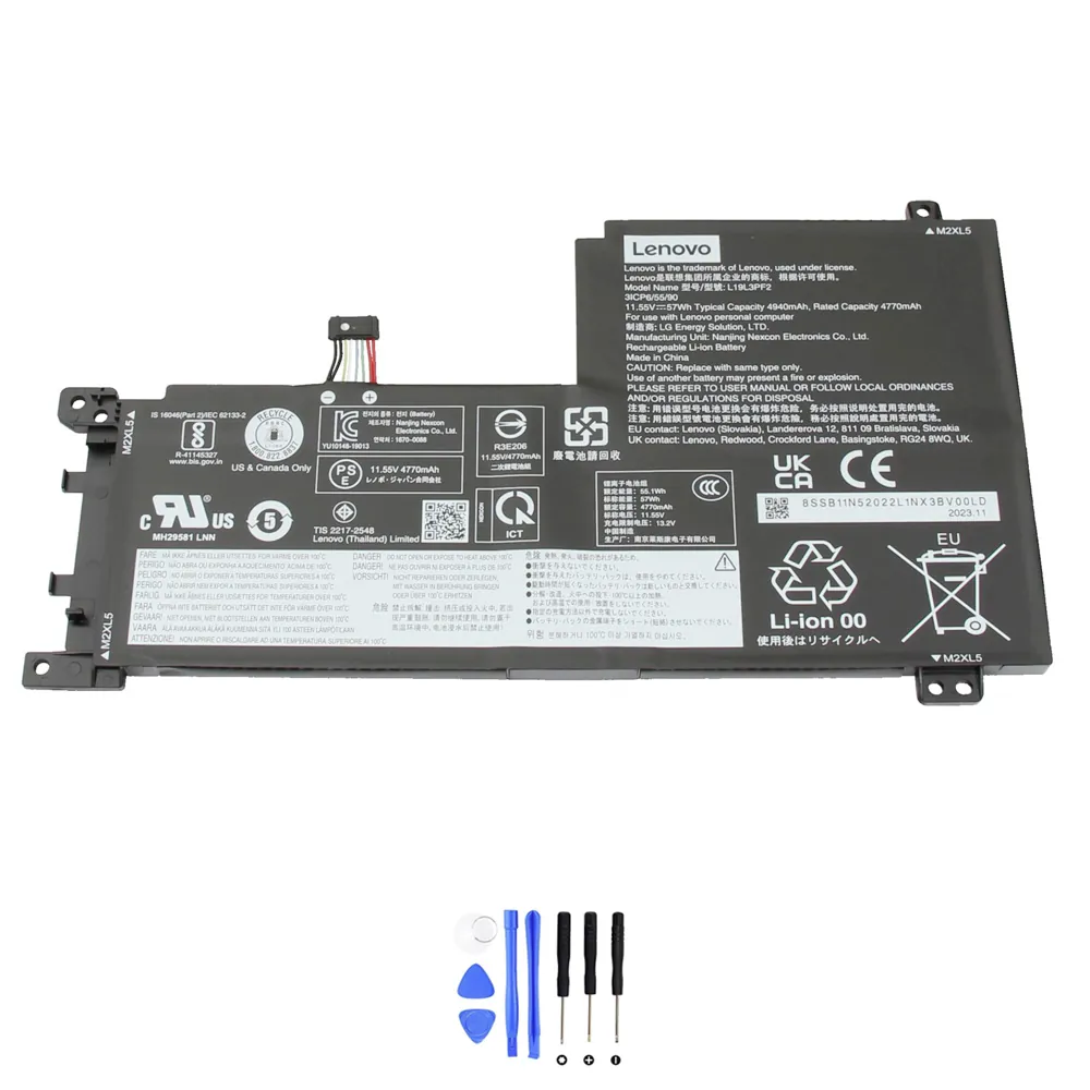 Lenovo L19L3PF2 accu (batterij) 57Wh