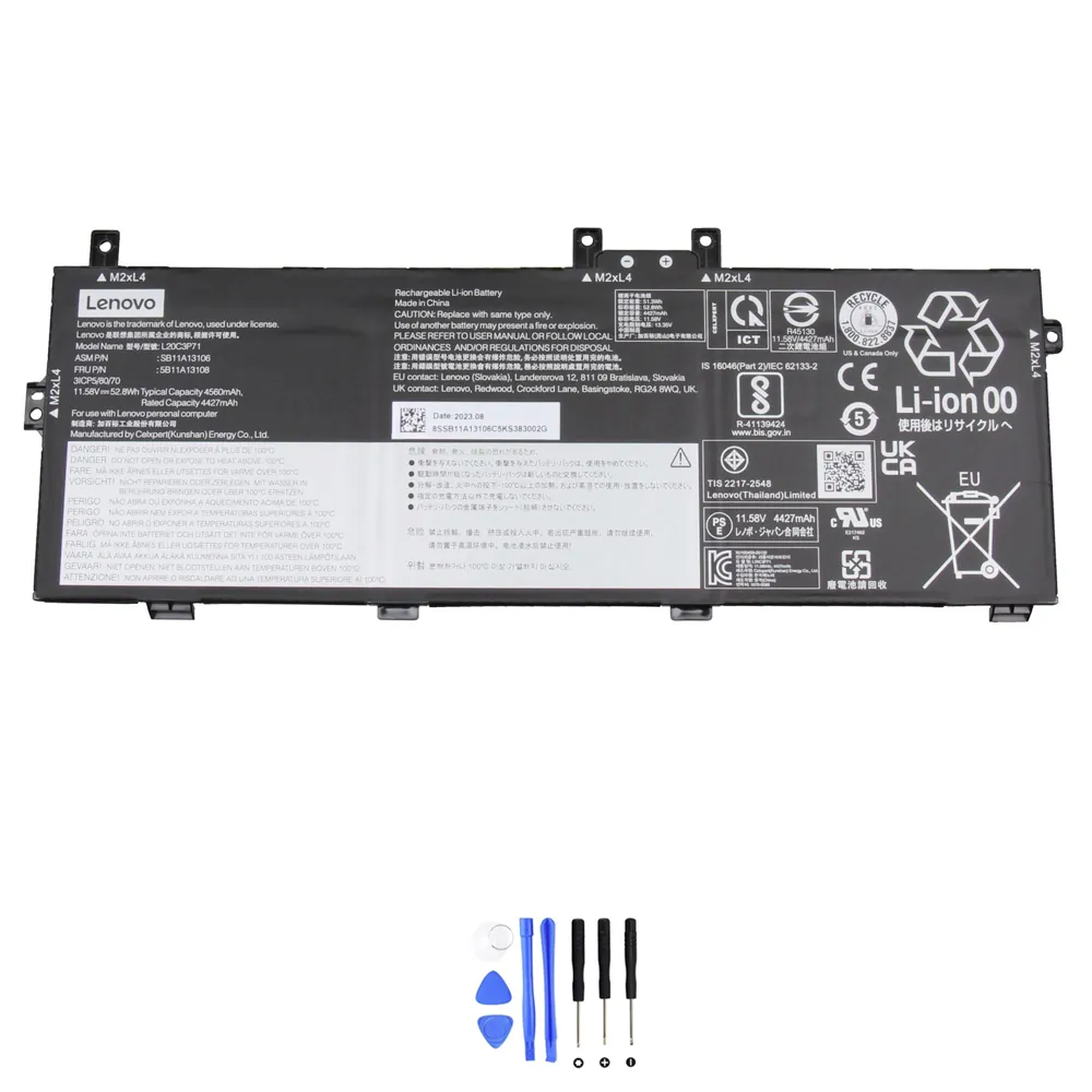 Lenovo L20C3P71 accu (batterij) 52,8Wh