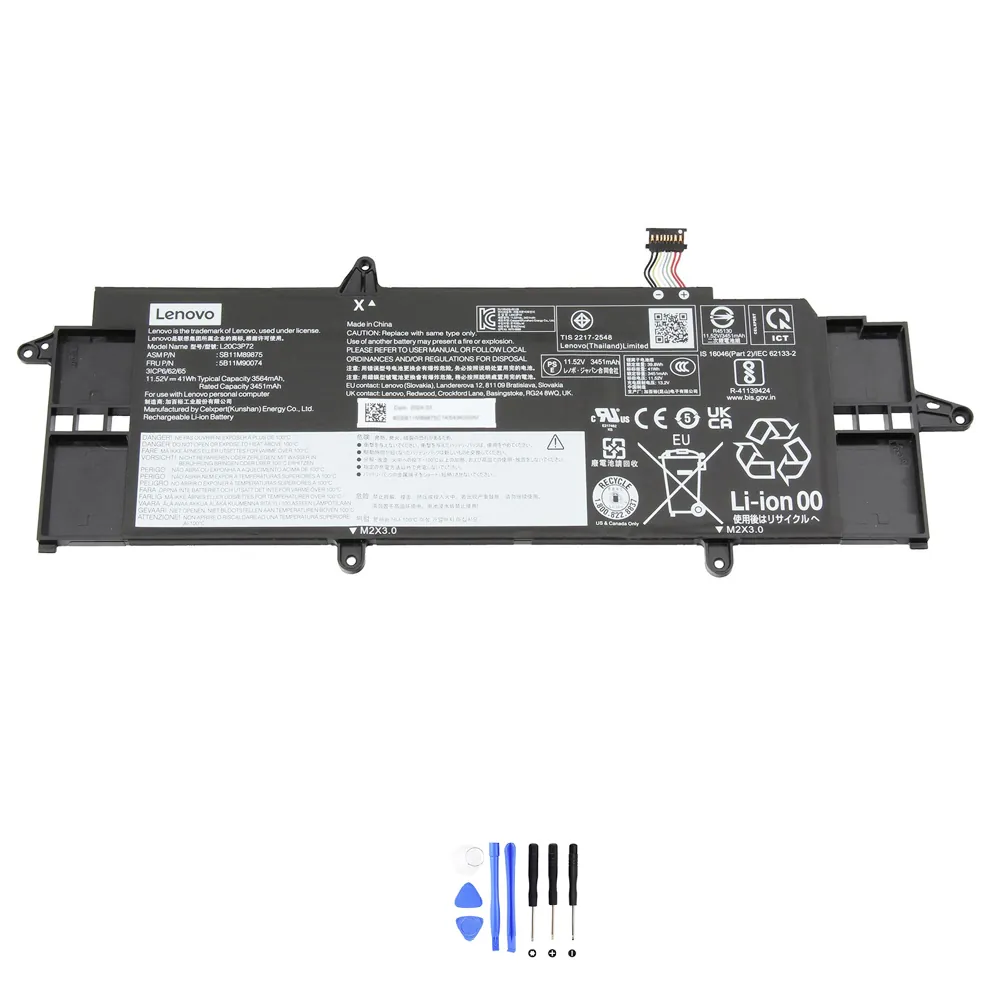 Lenovo L20C3P72 accu (batterij) 41Wh