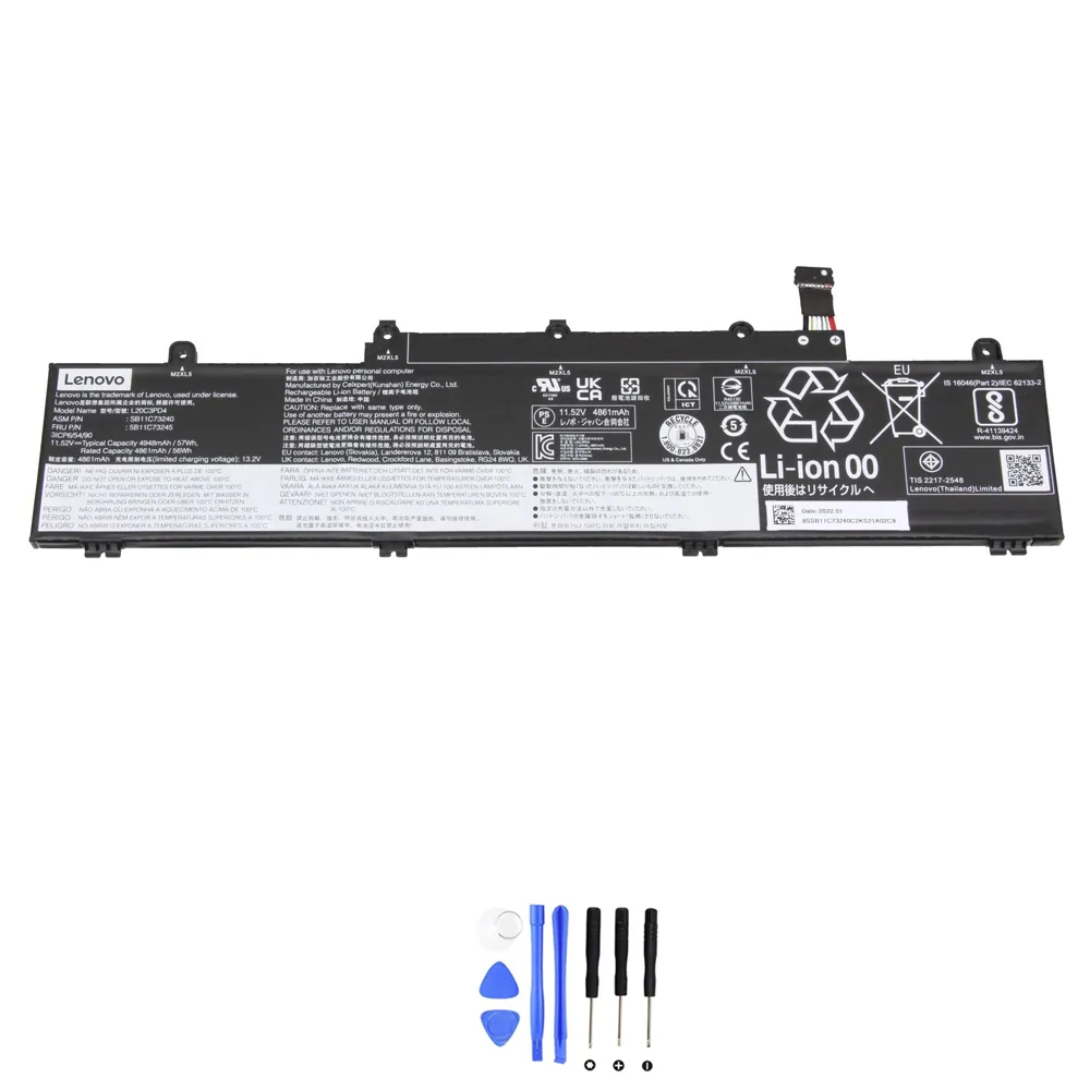 Lenovo L20C3PD4 accu (batterij) 57Wh