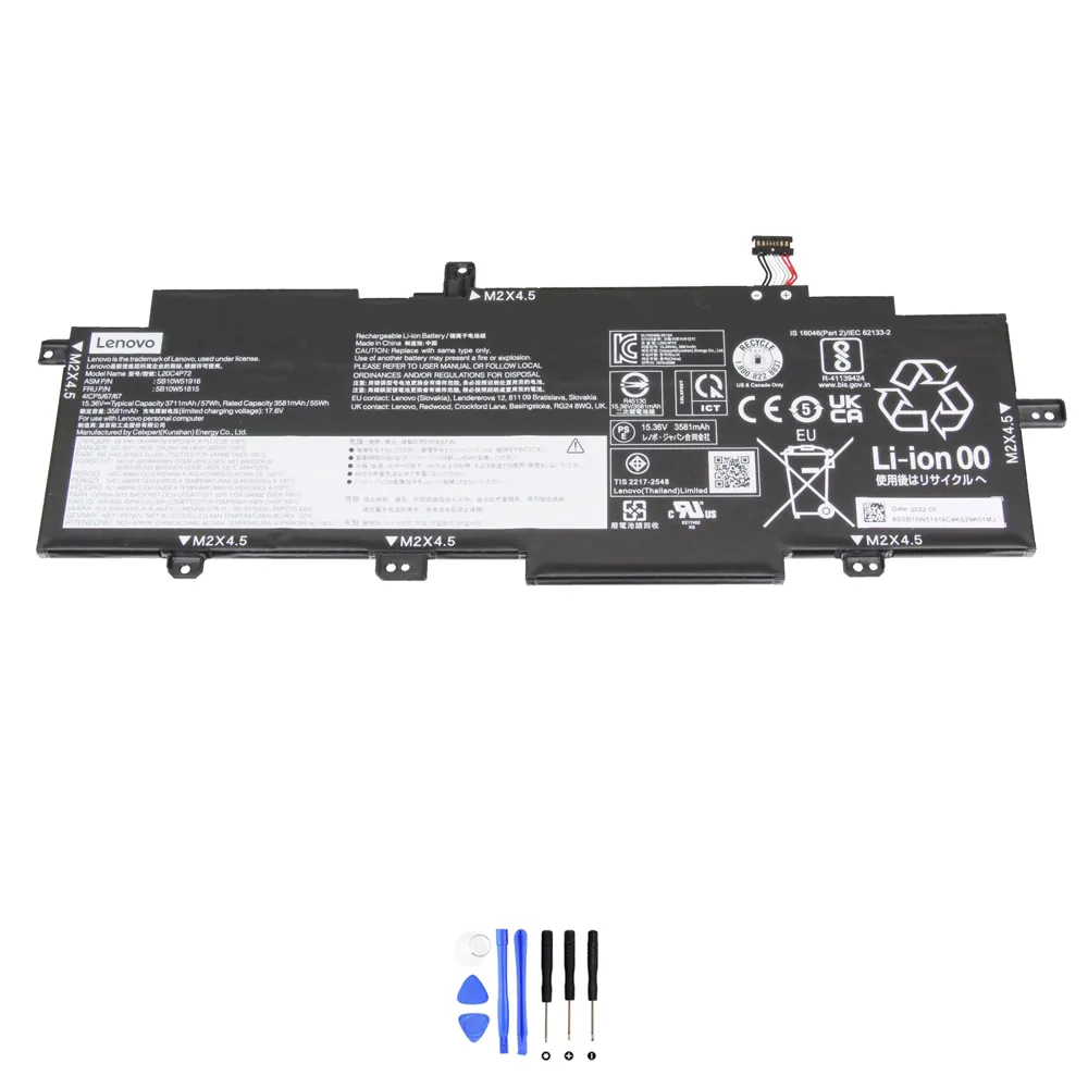 Lenovo L20C4P72 accu (batterij) 57Wh